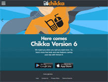 Tablet Screenshot of about.chikka.com